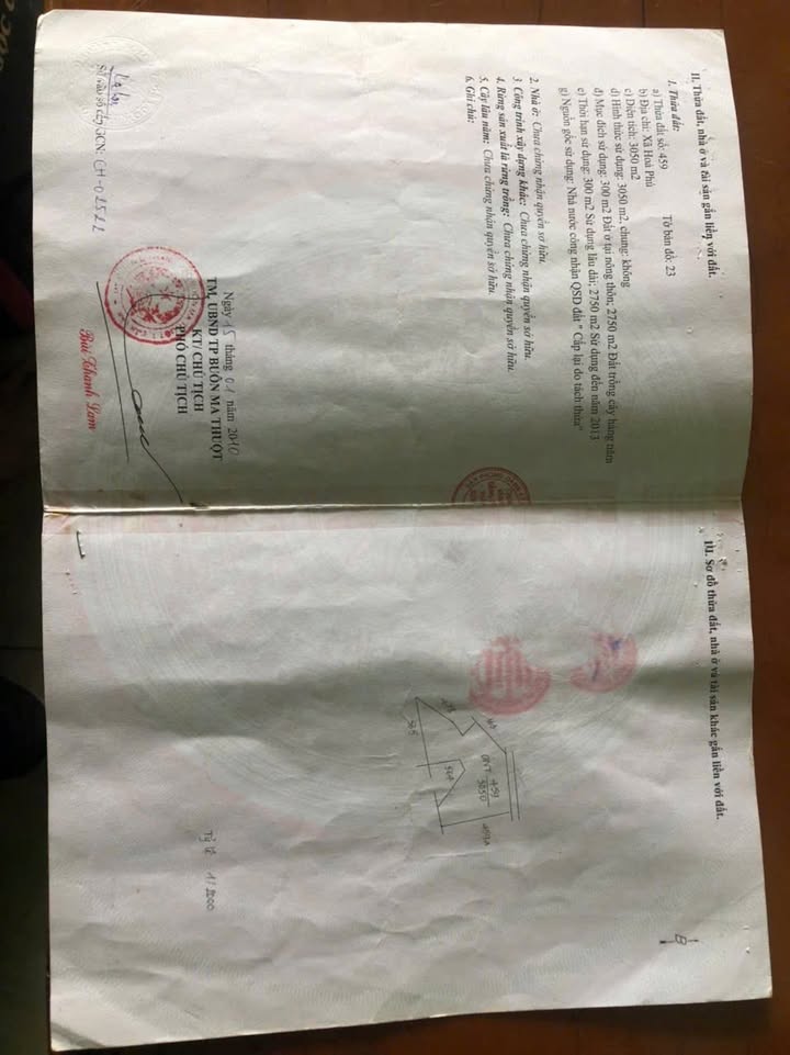 Đất nền Buôn Ma Thuột 1080m² - Giá tốt hiếm có chỉ 2.9 tỷ!