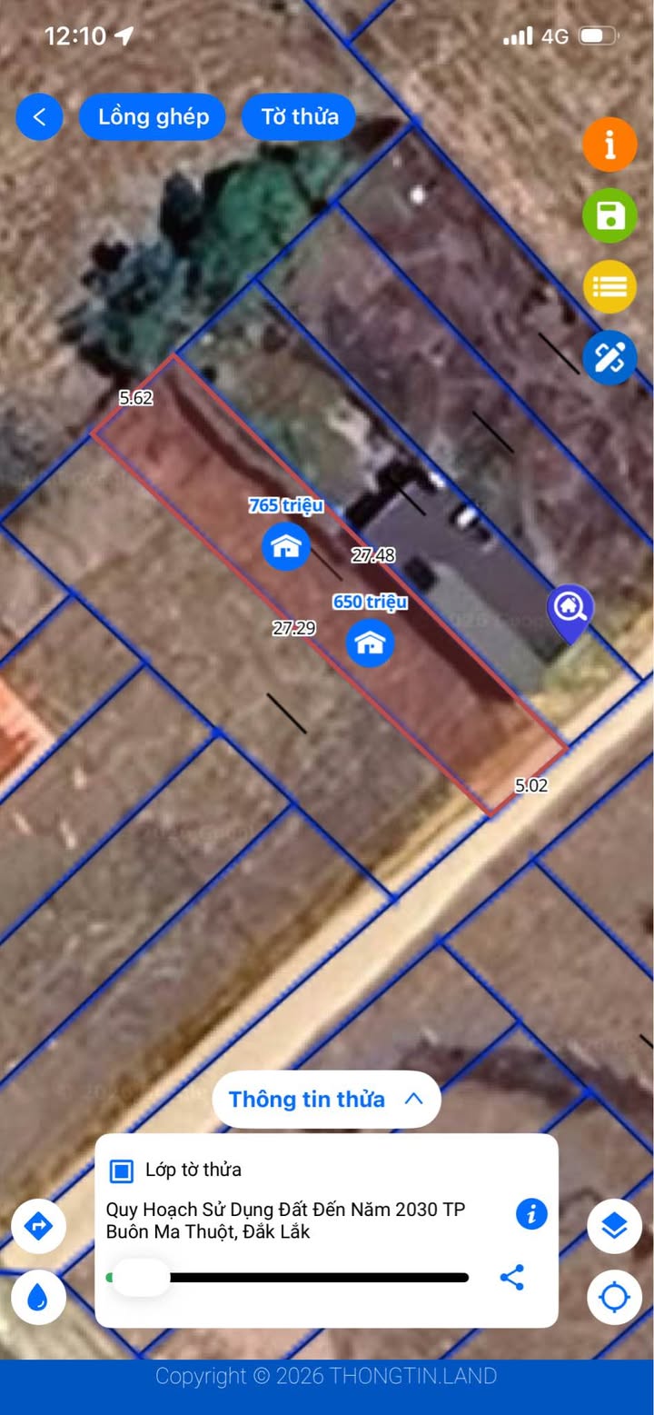 Đất nền Khánh Xuân 135m² giá 650 triệu - Pháp lý rõ ràng!