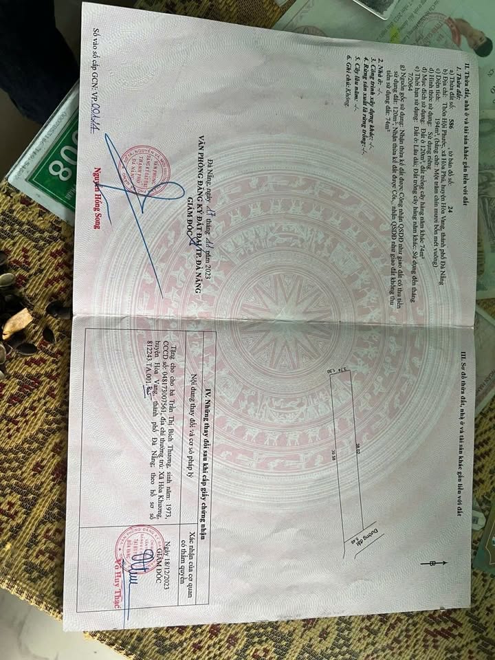 Đất nền Hội Phước, Hòa Vang 194m² – Tiềm năng tăng giá vượt trội!