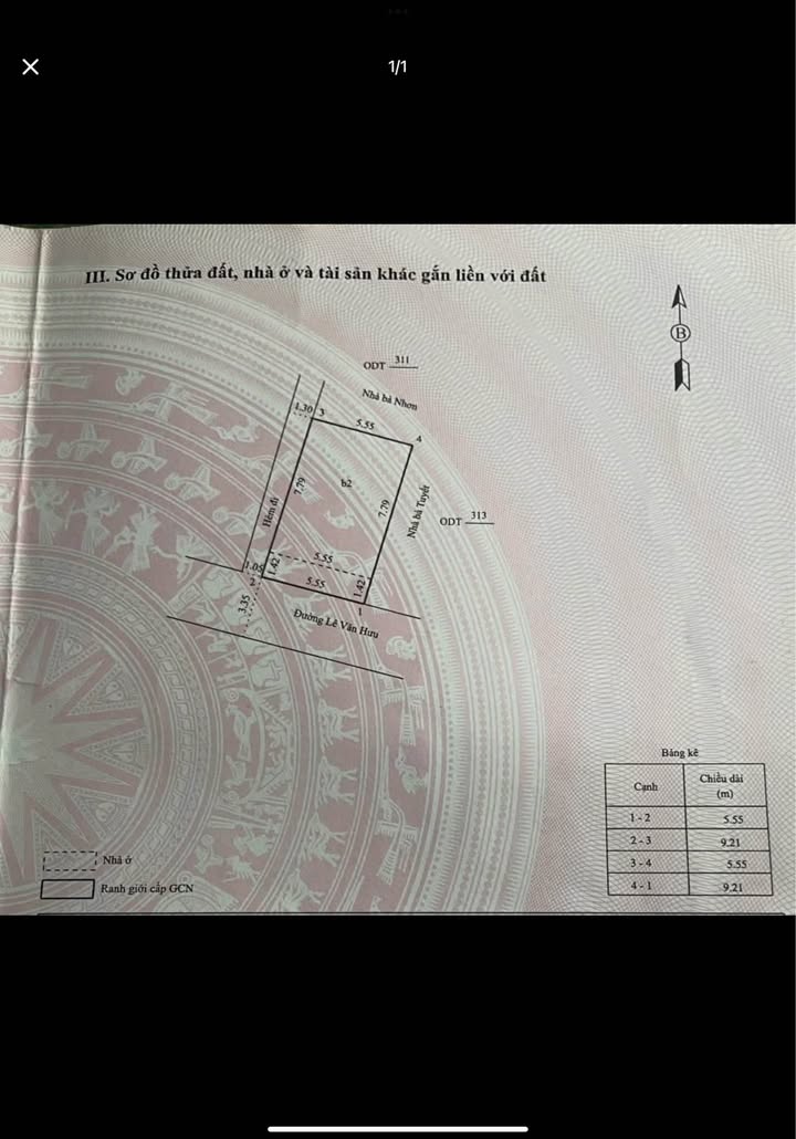 Nhà riêng Lê Văn Hưu, Quy Nhơn 51m² - Sẵn sàng ở ngay!