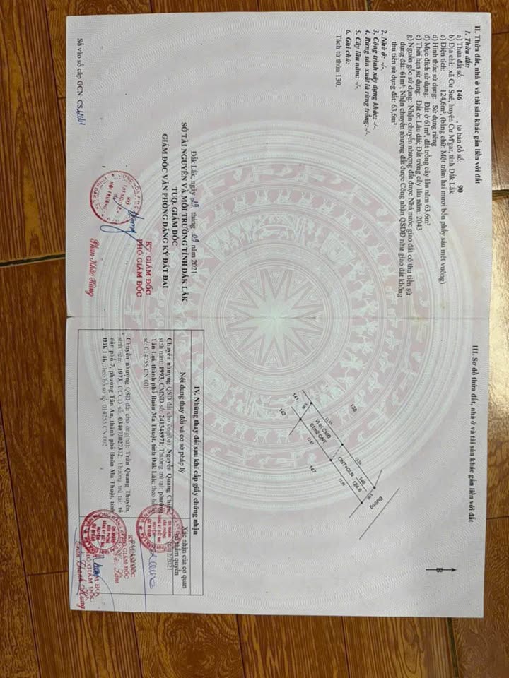 Đất Thổ Cư Cư Suê, Đắk Lắk - 130m² Giá 599 Triệu - Ô Tô Tới Đất