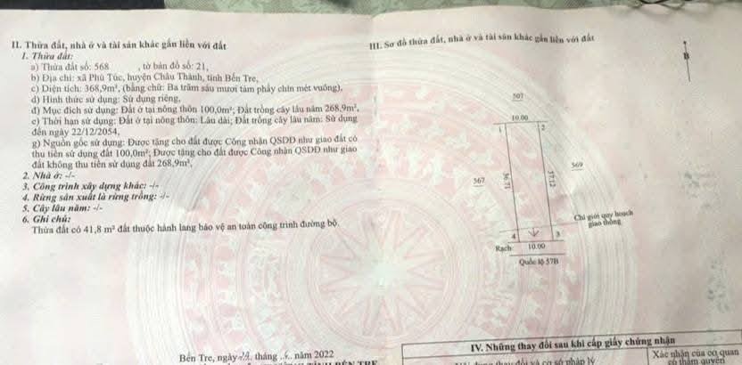 Nhà Mặt Tiền Châu Thành 368m² - Mặt Tiền Kinh Doanh, Giá 3.3 Tỷ!