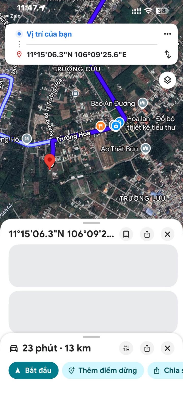 Đất nền Ấp Trường Xuân 602m² Tây Ninh – Tiềm năng tăng giá