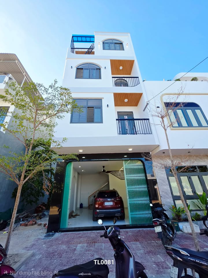 Nhà Mặt Tiền 41m² Quy Nhơn - Kinh Doanh/Ở, 4 Tầng, 2 Ô Tô