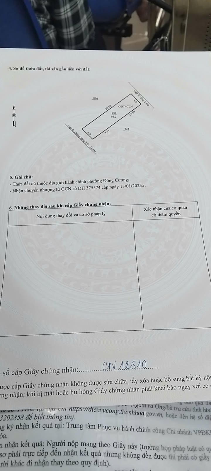 Đất nền Phố 2 Đông Cương 98m² dưới 1 tỷ - Đường ô tô vào tận nơi!
