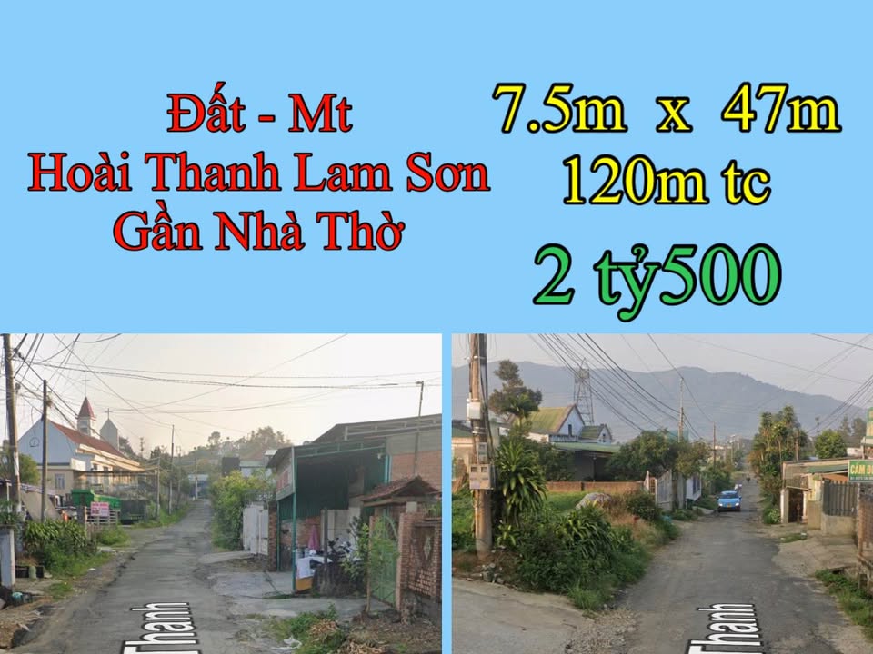 Đất Mặt Tiền Hoài Thanh, Bảo Lộc - 353m² - 2.5 Tỷ - Kinh Doanh Lý Tưởng