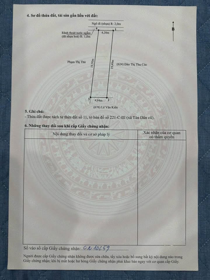 Đất nền Tân Thành Dương Kinh 80m² - Tiềm năng tăng giá!