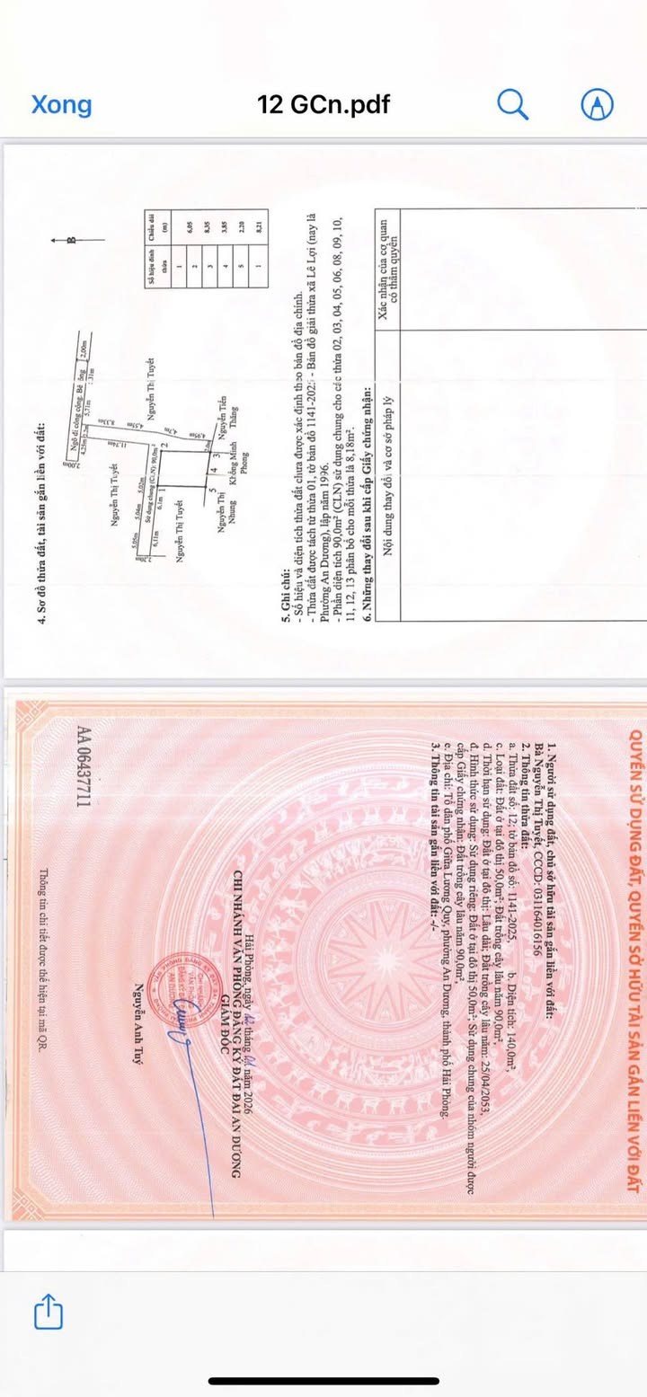 Đất Nền Lô Góc An Dương 50m² - Tiềm năng tăng giá!