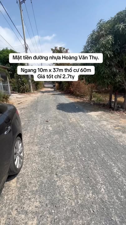 Đất nền Hoàng Văn Thụ La Gi 370m² 2.7 tỷ - Sổ đỏ chính chủ