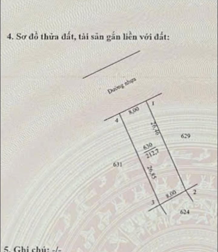 Bán đất KDC Tây Khoá Bảo, Đà Nẵng - 216m² - Hướng Tây Bắc - Giá 2.x Tỷ