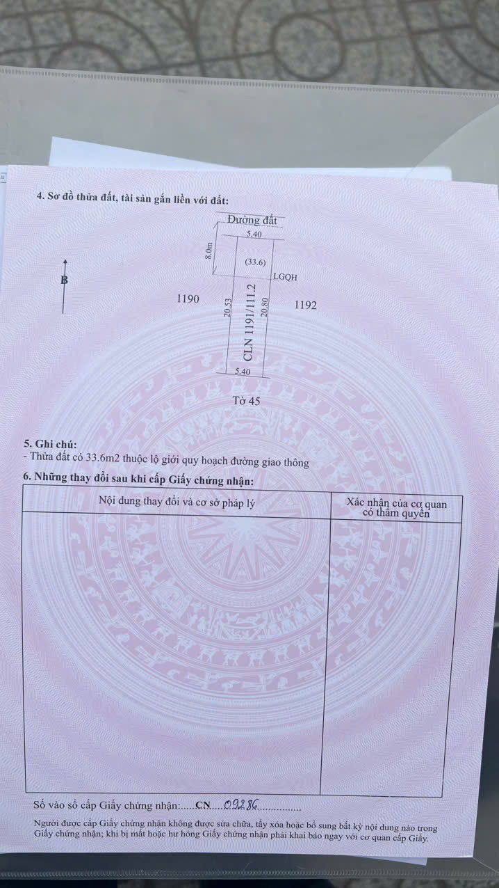 Đất nền Trảng Bàng 100m² giá 400 triệu - Sổ hồng sẵn, đầu tư ngay!