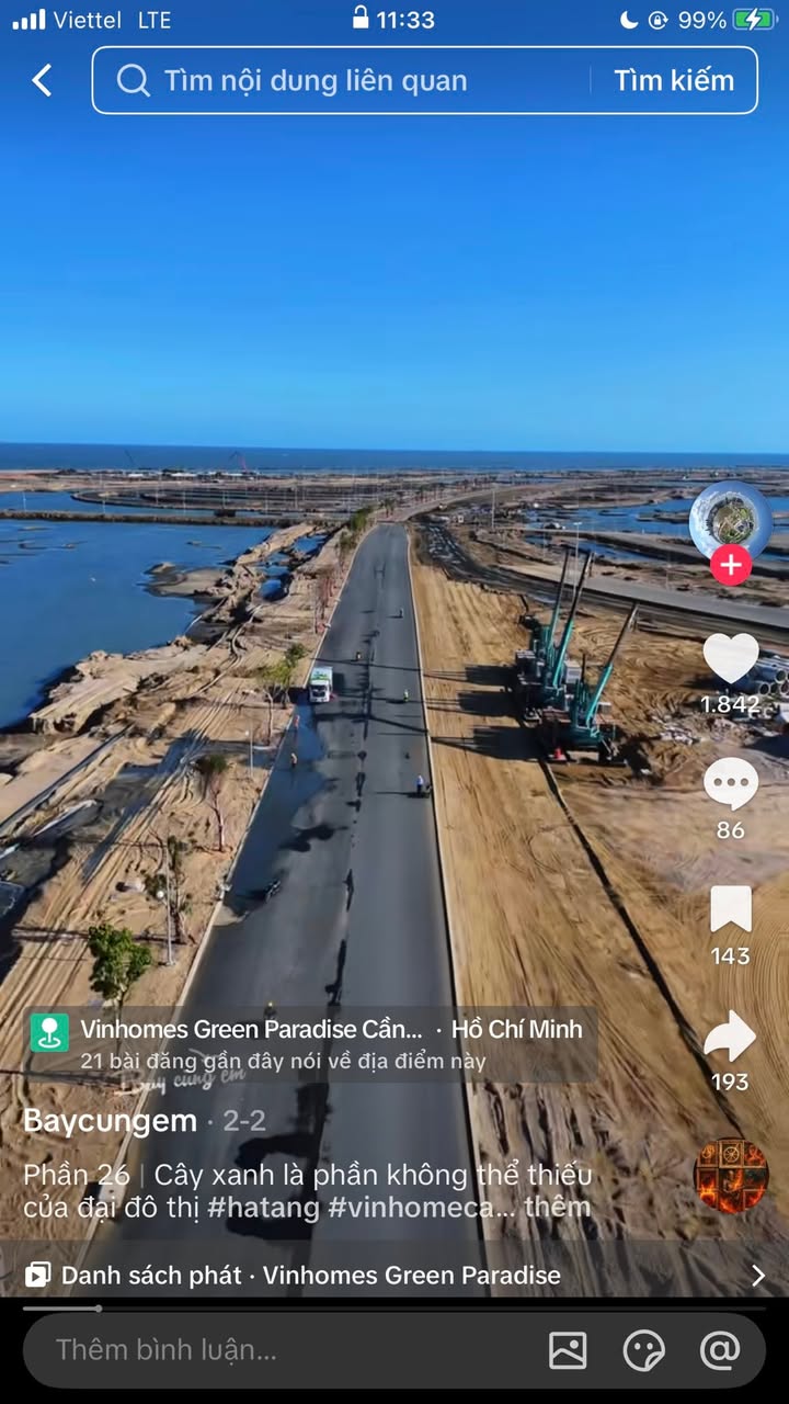 Đất nền Duyên Hải Cần Giờ 680m² 17 tỷ - Sổ đỏ