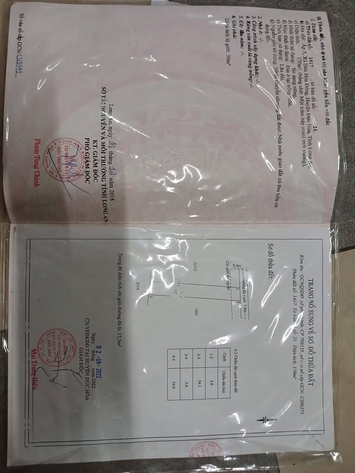 Đất nền Đức Hòa Đông 170m² giá 1.4 tỷ - Sổ hồng chính chủ!