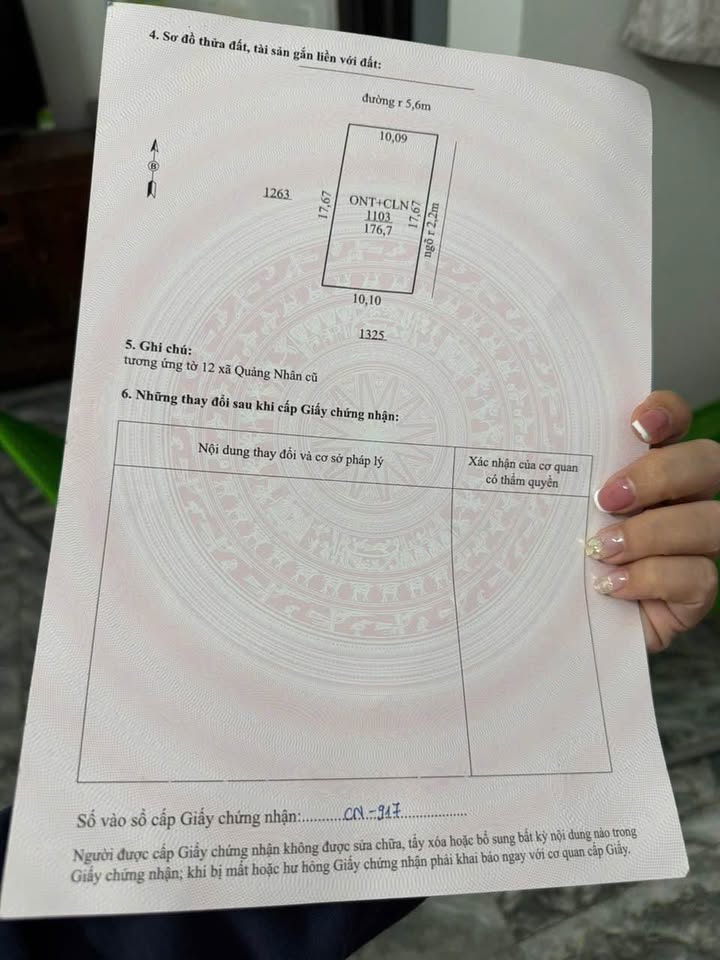 Bán đất Quảng Ninh, Thanh Hóa 177m² - Đối diện trường học, kinh doanh đắc lợi