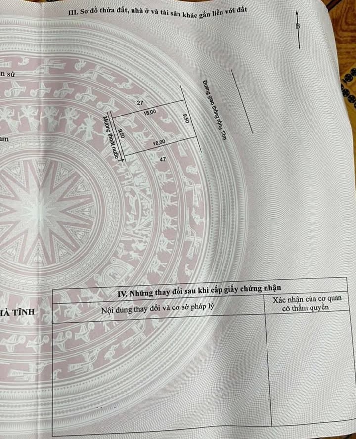 Đất nền Thạch Hạ, Hà Tĩnh 171m² - Sổ đỏ chính chủ, bán gấp!