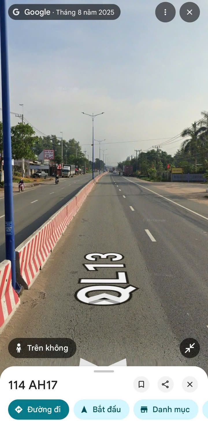 Đất nền Quốc lộ 13 Bàu Bàng 299.5m² – Đường 40m, tiềm năng tăng giá!