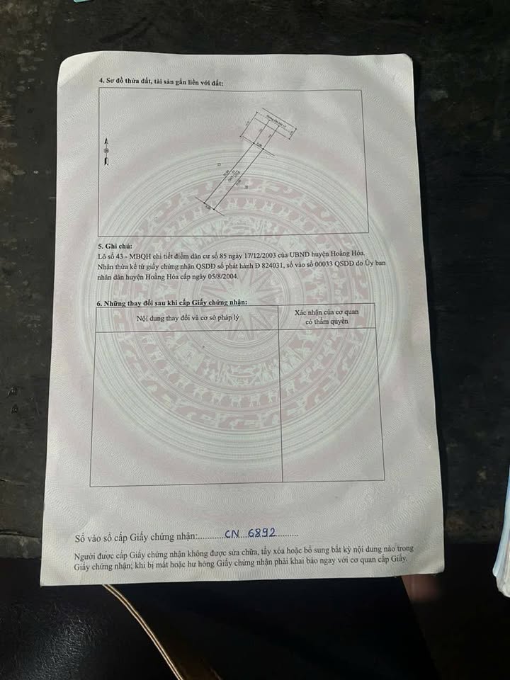 Đất nền Hoằng Đạt, Hoằng Hóa 175m² - Tiềm năng tăng giá vượt trội!