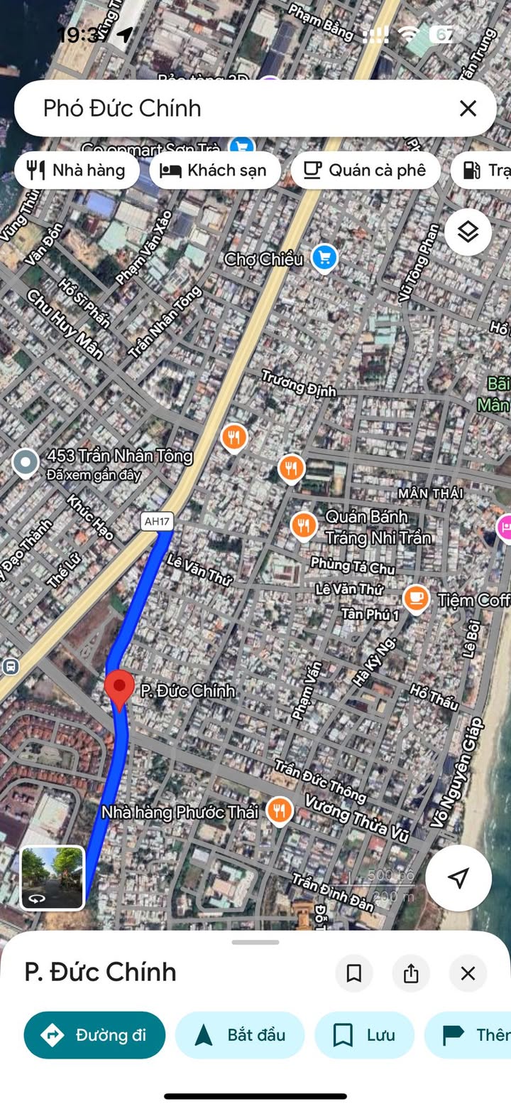 Bán Đất 2 Mặt Kiệt Phó Đức Chính Sơn Trà - 65.2m² - Giá Tốt