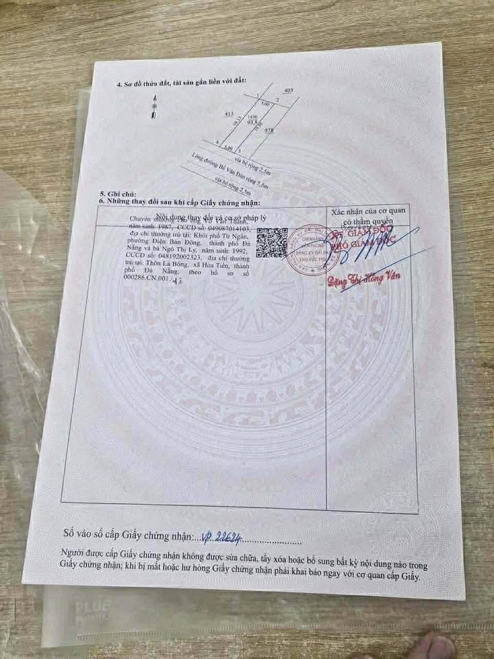 Đất nền Bế Văn Đàn, Hội An 94m² giá 2.5 tỷ - Sổ đỏ chính chủ!