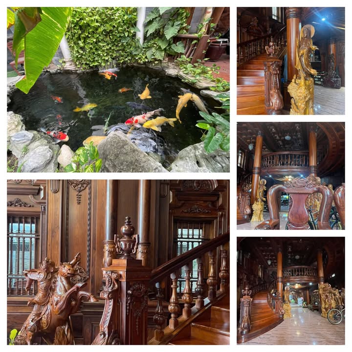 Biệt Phủ Gỗ Nguyên Khối 491m² Hòa Minh, Đà Nẵng - Tuyệt tác độc bản!