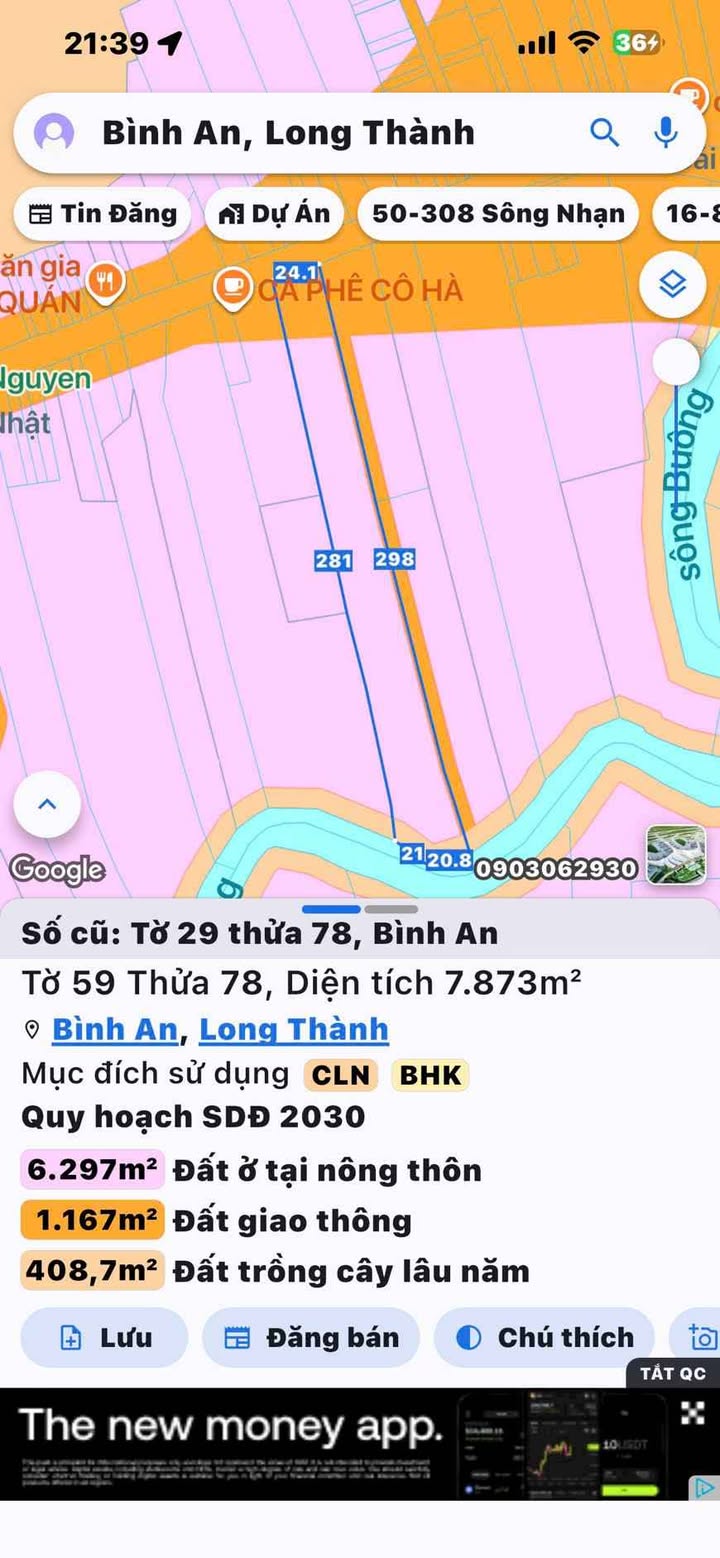Đất Vàng Mặt Tiền 769, Long Thành - 7873m² Kinh Doanh/Phân Nền