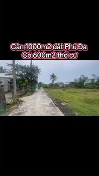 Đất nền Phú Đa, Huế 1330m² - Đất thổ cư 100%!