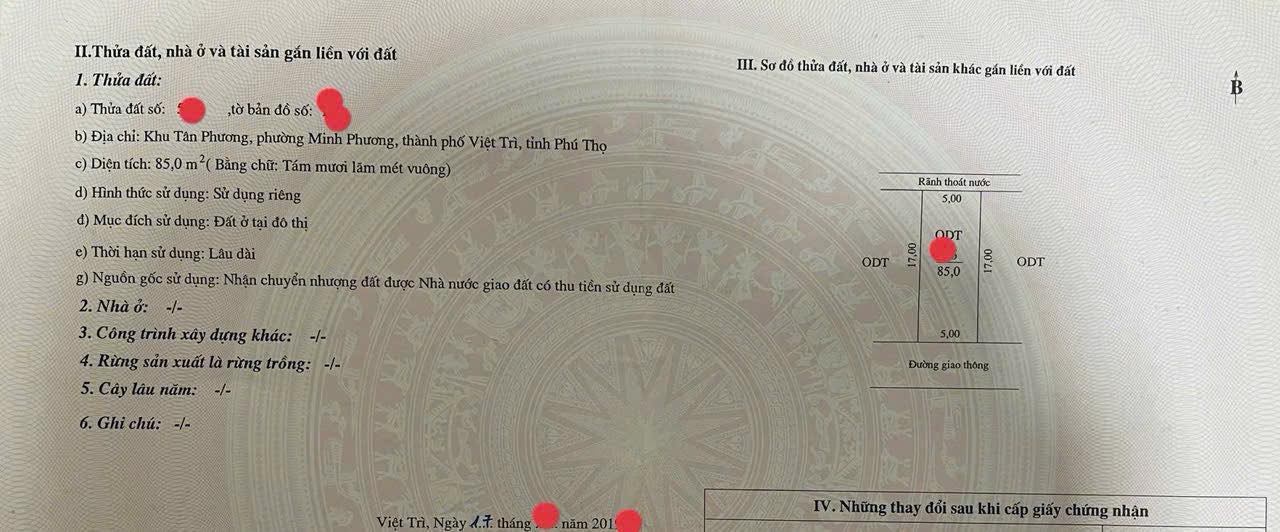 Đất nền Nguyệt Cư, Minh Phương 85m² giá 3 tỷ - Tiềm năng tăng giá vượt trội!