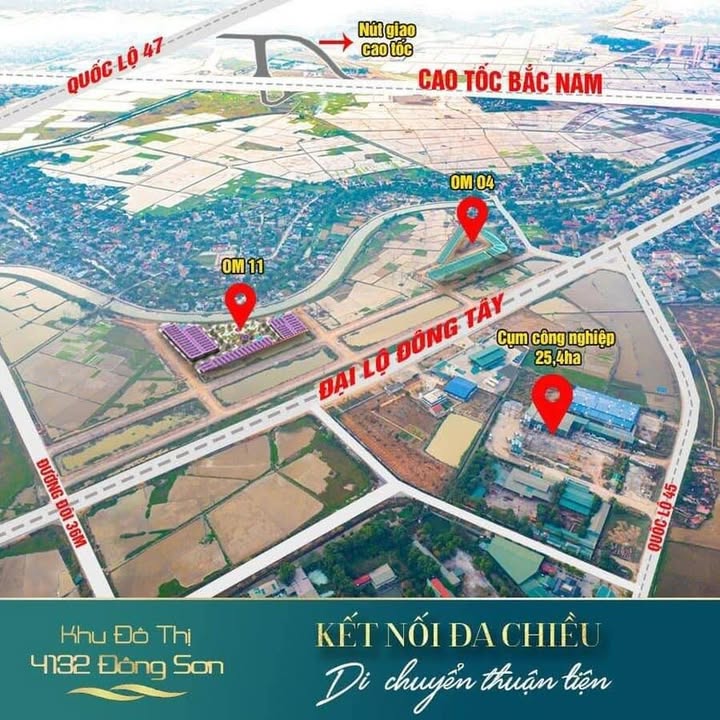 Đất nền Đông Tiến, TP Thanh Hóa 120m² - Tiềm năng tăng giá vượt trội!