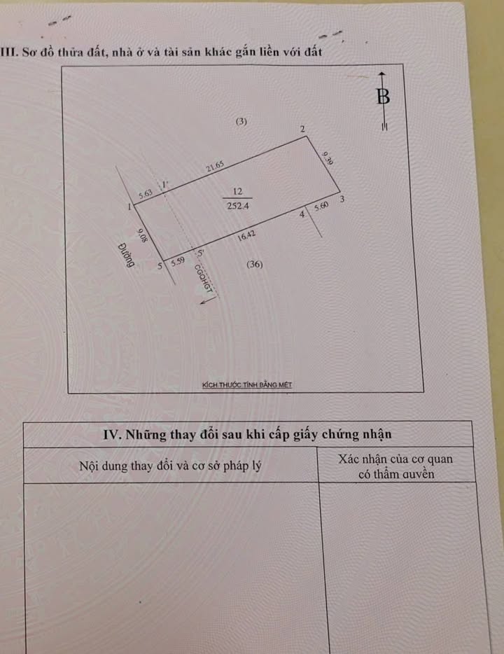 Đất nền Nghi Liên, TP Vinh 252.4m² - Sổ đỏ chính chủ