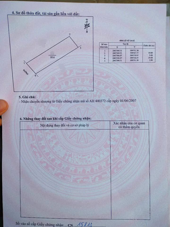 Đất nền Hưng Lộc, Vinh 95m² - Sổ vuông, ô tô tránh, giá 4.5 tỷ