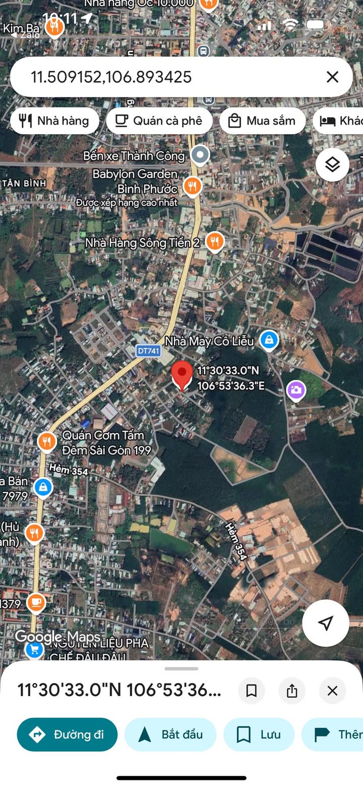 Đất nền Ấp 1 Tiến Hưng Đồng Xoài 400m² - Sổ đỏ chính chủ!