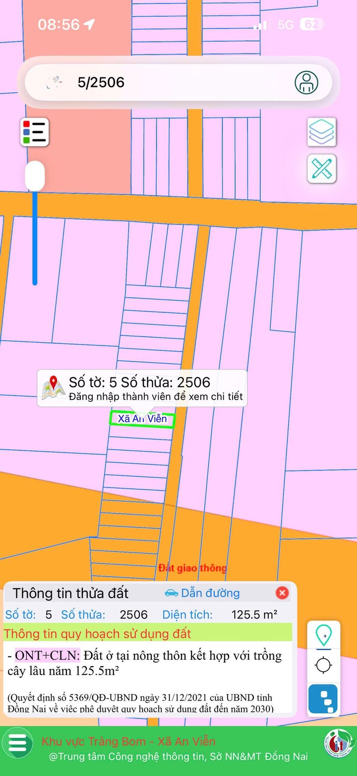 Đất Nền Trảng Bom 125m² Sổ Đỏ Thổ Cư - Đầu Tư Sinh Lời