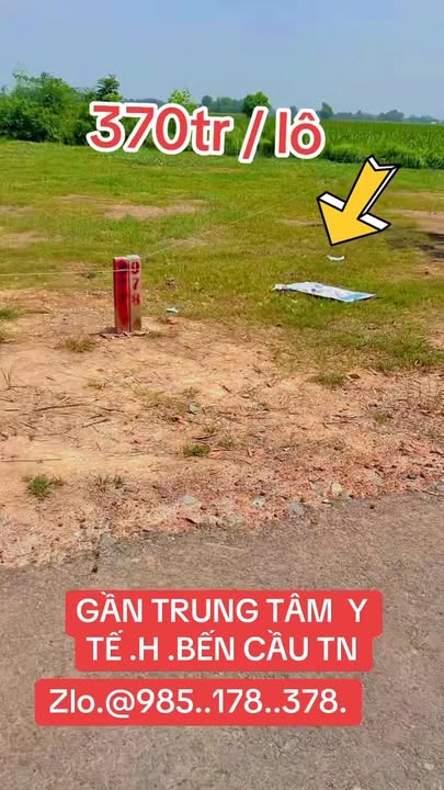 Bán đất Tiên Thuận Bến Cầu 175m² - Sổ hồng sẵn - Thổ cư 100%