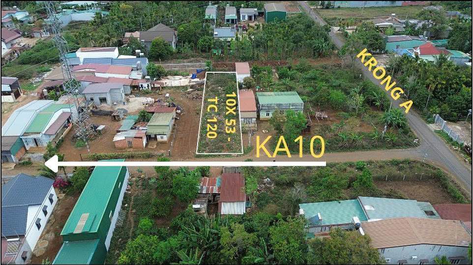 Đất Mặt Tiền KA10 Đăk Lăk - 530m² Thổ Cư, Giá 3.4 Tỷ - Đầu Tư Sinh Lời