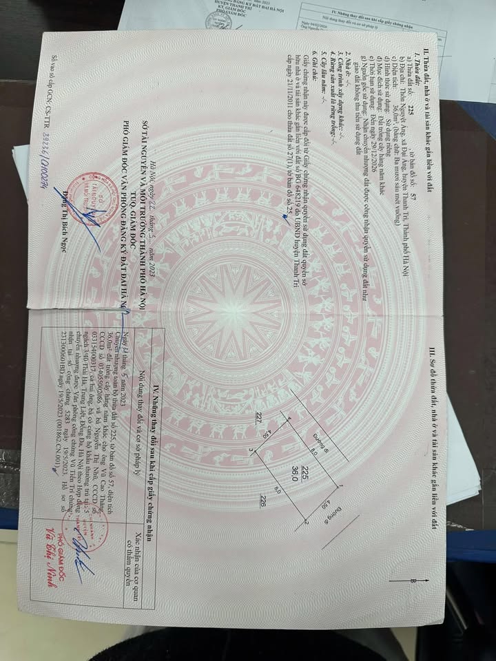 Nhà riêng Ngọc Hồi, Thanh Trì 36m² 4.5 tỷ - Ô tô vào tận nhà!