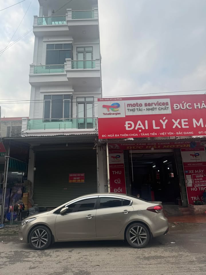 Cho thuê Nhà 4 Tầng MT Tăng Tiến, Bắc Giang - Vị Trí Đắc Địa Kinh Doanh