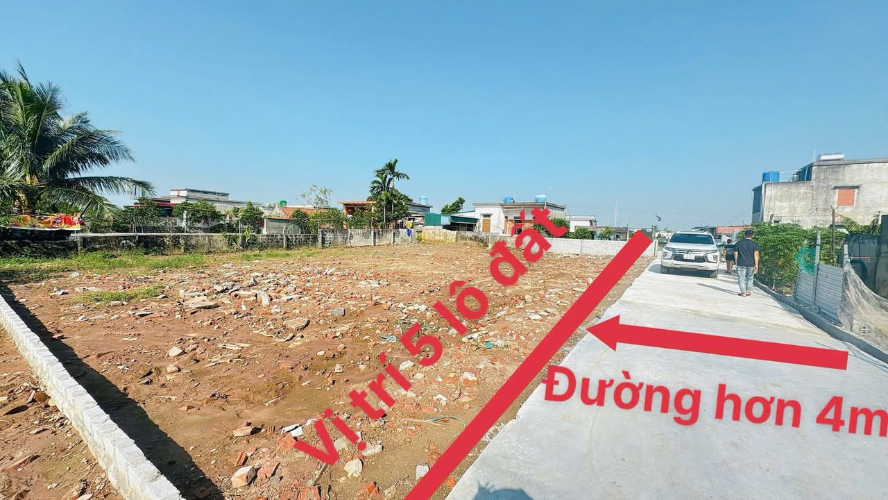 Đất nền Tiền Hải, Thái Bình từ 87m² - Giá F0 Chủ đầu tư, Đường ô tô rộng