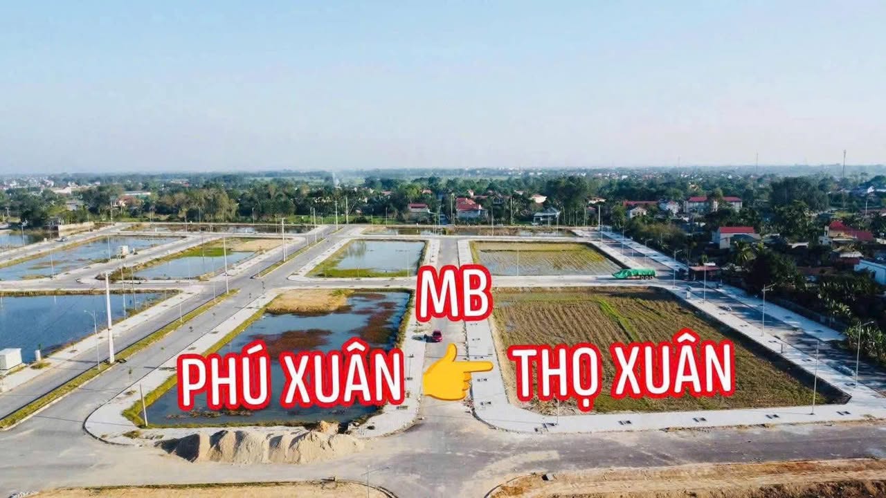 Bán Đất Nền Mb Phú Xuân Thọ Xuân, Thanh Hóa - 120m² Giá 8xx Triệu, Sổ Đỏ Rõ Ràng