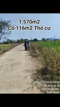 Đất nền Thuận Hòa 1570m² giá 399 triệu - Sổ đỏ chính chủ!