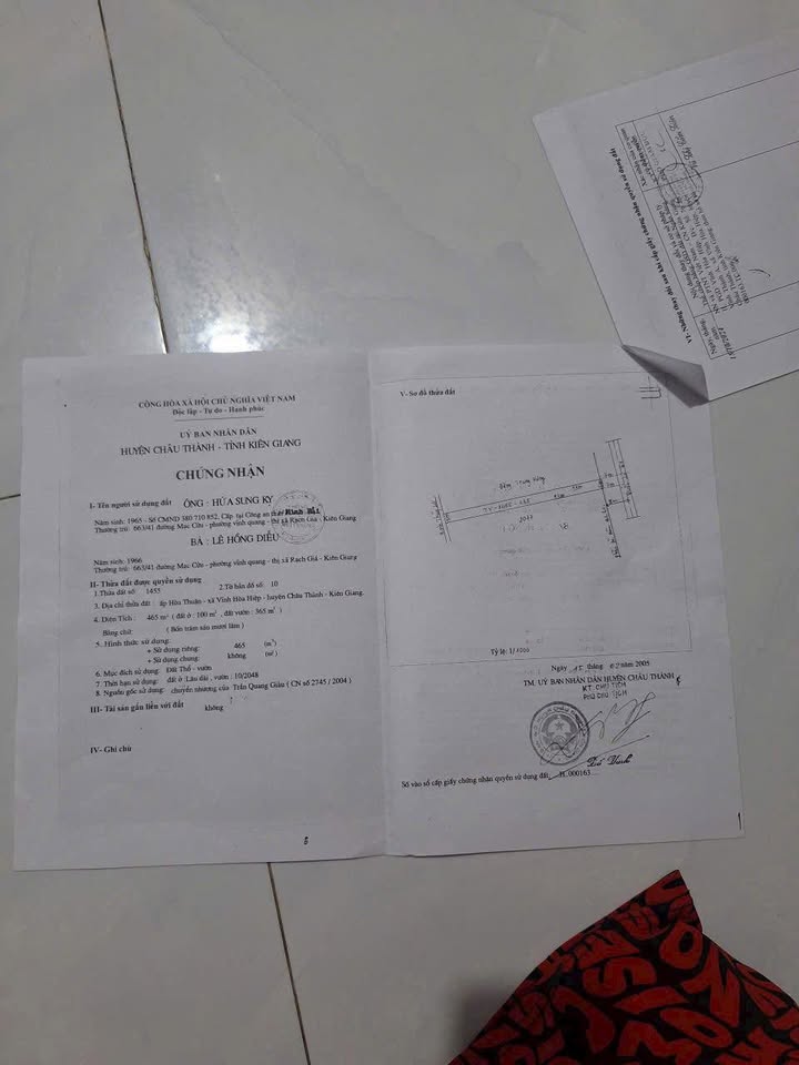 Đất Mặt Tiền QL61 Gò Quao 500m² - Giá Tốt Đầu Tư 3.25 Tỷ