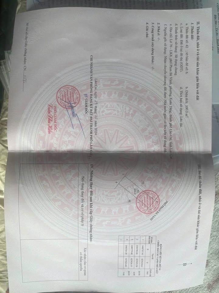 Bán Đất 100m² Mặt Tiền Phan Bá Vành, Lào Cai - Sổ Đỏ Sẵn Sàng