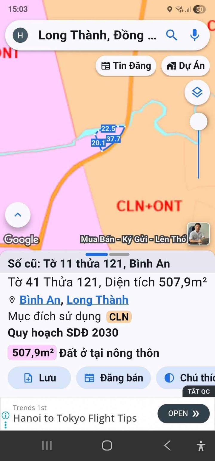 Đất nền Bình An, Long Khánh 500m² - Giá đầu tư tốt