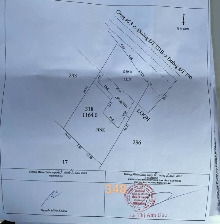 Đất nền Suối Đá, Dương Minh Châu 1125m² - Sẵn sàng xây dựng!