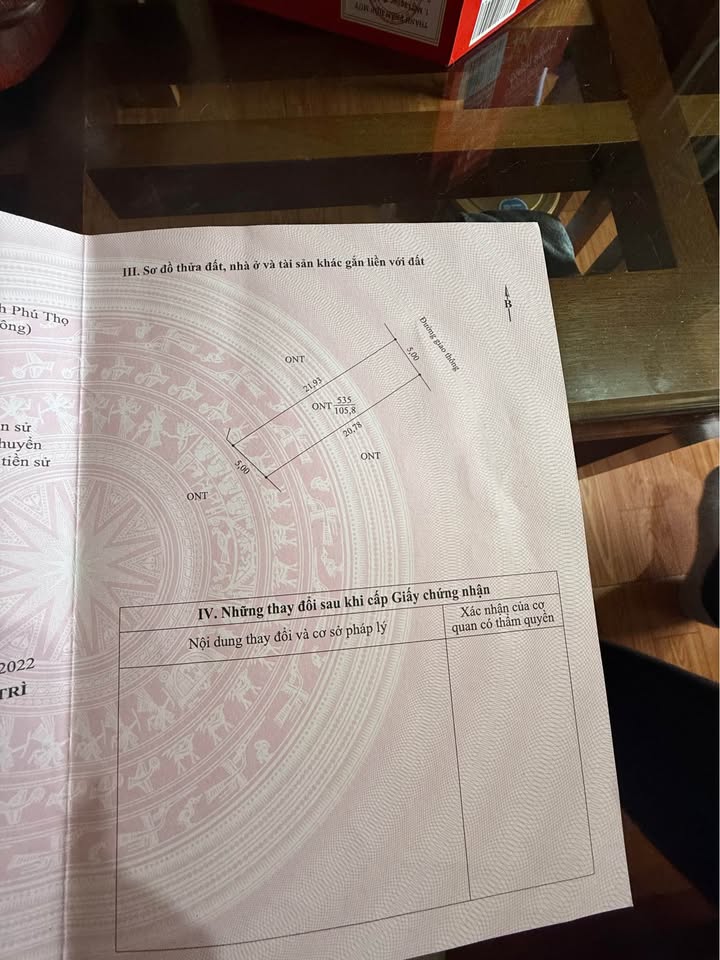 Đất nền Việt Trì 106m² giá 2 tỷ - Sổ đỏ chính chủ!