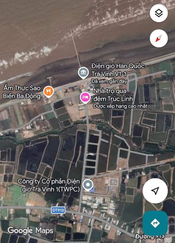 Đất nền mặt tiền Nguyễn Hiền, Trà Vinh - 400m², tiềm năng kinh doanh du lịch biển