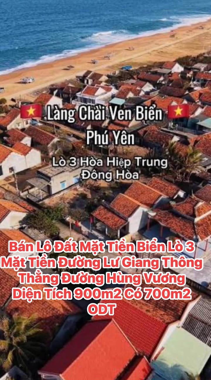 Đất Nền Mặt Biển Lò 3, 900m² - Sổ Đỏ Chính Chủ, Tiềm Năng Đầu Tư Vượt Trội