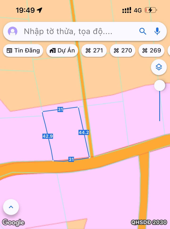 Đất nền Xã Bàu Lâm, Xuyên Mộc 1348m² - Sổ hồng chính chủ!