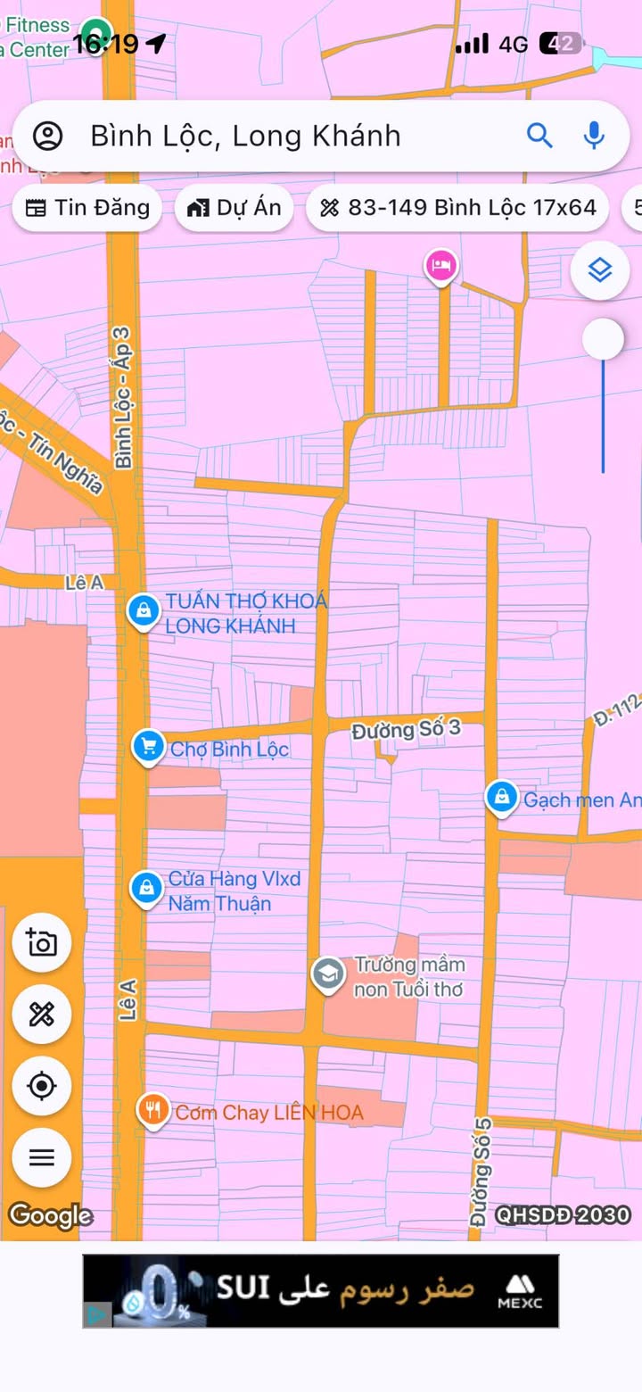 Đất nền sổ đỏ 210m² tại Long Khánh, Đồng Nai - Cơ hội đầu tư sinh lời