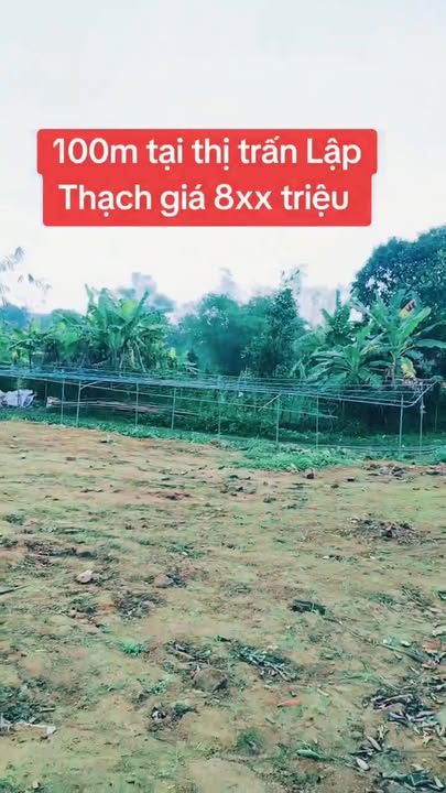 Đất nền Lập Thạch 100m² Vĩnh Phúc - Tiềm năng tăng giá vượt trội!
