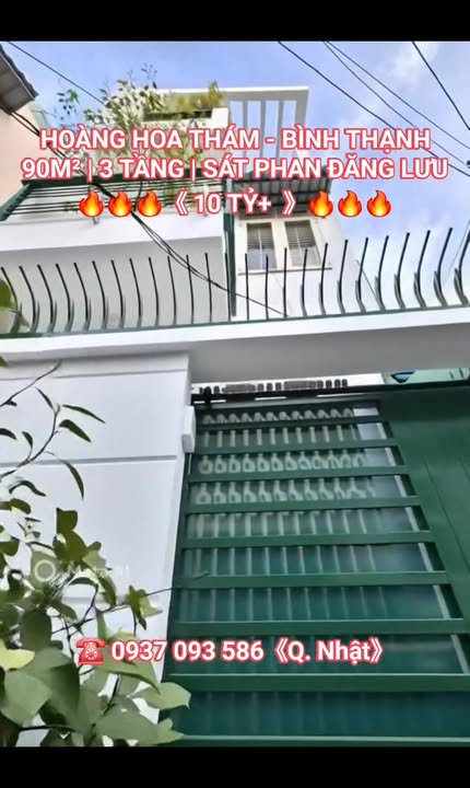 Nhà riêng Bình Thạnh 90m² 10 tỷ - Ô tô vào tận nhà!